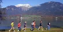 Der Streckenverlauf am See begeistert jeden